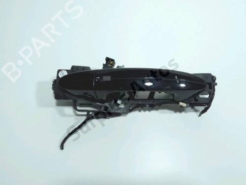 Høyre foran utvendig håndtak FORD FIESTA VI (CB1, CCN) 1.6 TDCi (95 hp) 28242100