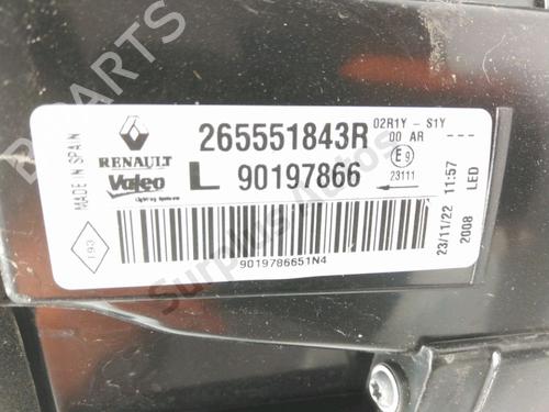 Left tailgate light RENAULT MEGANE IV Hatchback (B9A/M/N_) 1.5 Blue dCi 115 (B9A6) | BP28268177C79 