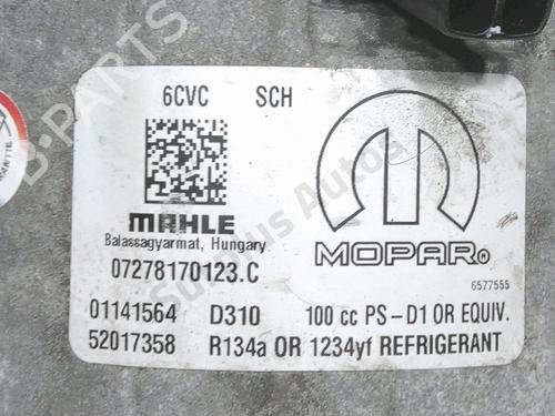 AC compressor FIAT TIPO Hatchback (356_, 357_) 1.6 D (356HXG1B, 356HXG11) | BP32770716M34 - Image 5