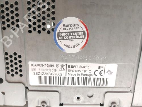 Radio SEAT LEON (1P1) 2.0 Cupra R | BP37769905E6 - Image 3