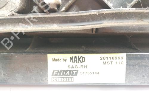Right taillight FIAT DOBLO Box Body/MPV (223_) 1.3 D Multijet | BP29580615C35 