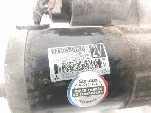 Starter OPEL AGILA B (H08) 1.0 LPG (F68) | BP32741922M8 - Image 4