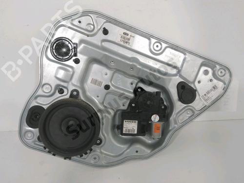 Rudehejsemekanisme Højre bagtil VOLVO V50 (545) 1.6 D (110 hp) 30999591