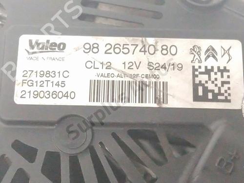 Alternator CITROËN C3 III (SX) 1.2 THP 110 (SXHNPS, SXHNZT, SXHNZ6) | BP32153603M7 - Image 5