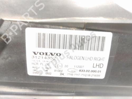 Right headlight VOLVO V70 III (135) D3 | BP30087250C29
