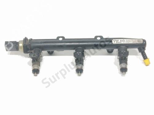 Used Injection rail Injection rail VW POLO VI (AW1, BZ1, AE1) 1.0 MPi (80 hp) 40212756 40212756