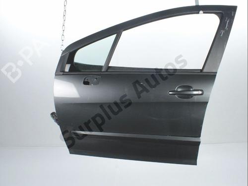Used Left front door PEUGEOT 308 I (4A_, 4C_) 1.6 HDi (92 hp) 29580079