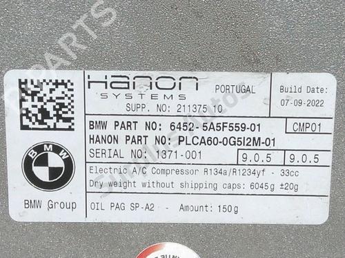 AC compressor BMW 2 Active Tourer (U06) 225e xDrive | BP37764627M34 - Image 5