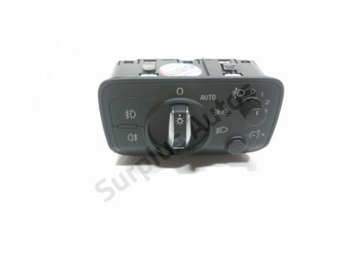 Used Headlight switch AUDI A3 Sportback (8VA, 8VF) 1.6 TDI (110 hp) 30989263