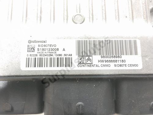 Engine control unit (ECU) PEUGEOT 3008 I MPV (0U_) 1.6 HDi | BP28221104M57 