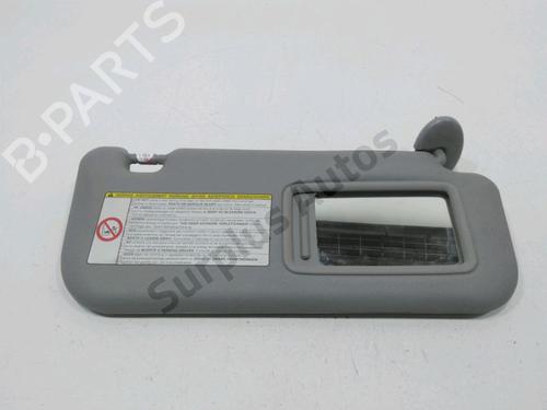 Used Right sun visor TOYOTA YARIS (_P9_) 1.4 D-4D (NLP90_, NLP90R) (90 hp) 31002866