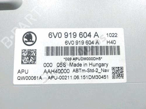 Display monitor SKODA FABIA III (NJ3) 1.4 TDI | BP29579749C48 