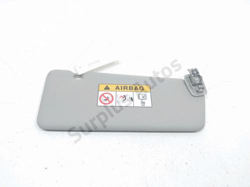 Used Right sun visor Right sun visor RENAULT TWINGO III (BCM_, BCA_) 1.0 SCe 65 (BCMJ) (65 hp) 37784813 37784813