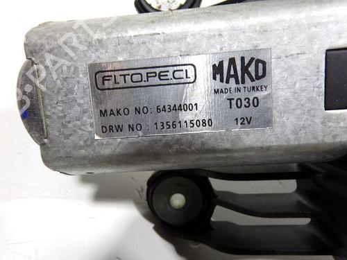 Rear wiper motor PEUGEOT BIPPER Tepee 1.4 | BP29860234M102 
