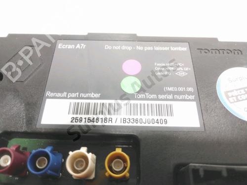 Display monitor RENAULT LATITUDE (L70_) 2.0 dCi 150 (L70H) | BP28229928C48 