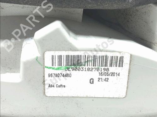 Left tailgate light PEUGEOT 2008 I (CU_) 1.2 VTi | BP32461095C79