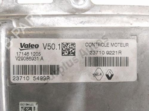 Engine control unit (ECU) RENAULT CLIO IV (BH_) 0.9 TCe 90 (BHNF, BHMA, BHMH, BHJK, BHJR) | BP29496013M57 