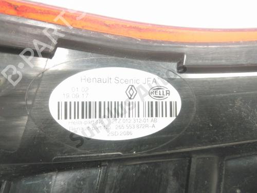 Left tailgate light RENAULT SCÉNIC IV (J9_) 1.5 dCi 110 | BP28288042C79 