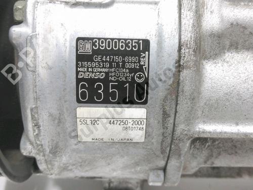Compressor A/C OPEL CORSA E (X15) 1.3 CDTI (08, 68) | BP37764515M34 - Image 4