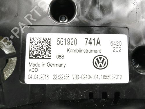 Instrument cluster VW GOLF VII (5G1, BQ1, BE1, BE2) 1.6 TDI | BP28230538C47