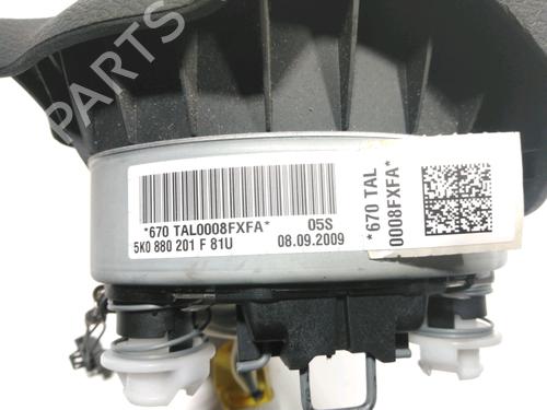 Driver airbag VW POLO V (6R1, 6C1) 1.6 TDI | BP28234857C9 