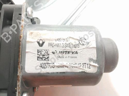 Rear right window mechanism RENAULT MEGANE IV Hatchback (B9A/M/N_) 1.3 TCe 115 (B9N9) | BP30191029C25
