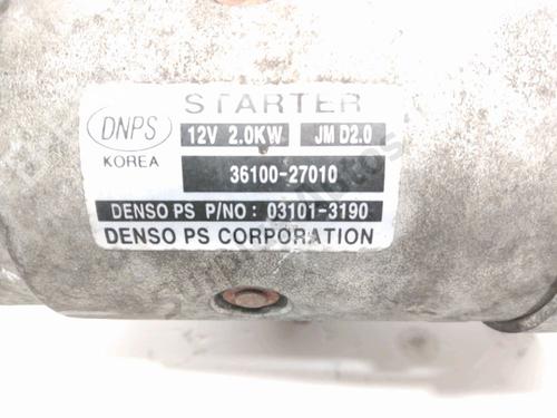 Starter KIA CARENS III MPV (UN) 2.0 CRDi 115 | BP37763660M8 - Image 4