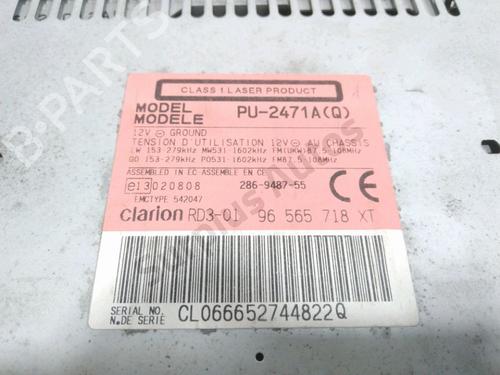 Radio PEUGEOT 206 SW (2E/K) 1.4 | BP30608154E6