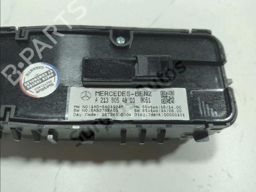 Left front window switch MERCEDES-BENZ E-CLASS T-Model (S213) E 220 d (213.204) | BP36464986I27 - Image 3