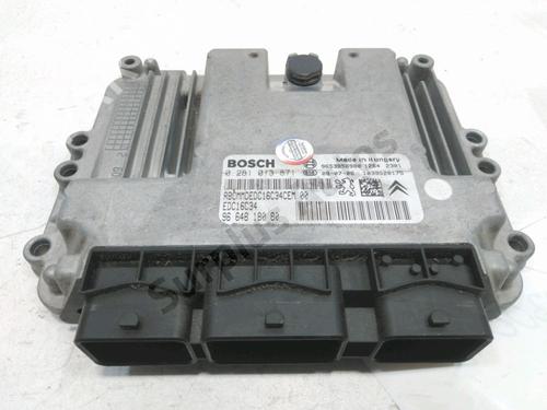 Used Engine control unit (ECU) CITROËN BERLINGO MULTISPACE (B9) 1.6 HDi 90 (90 hp) 30984784