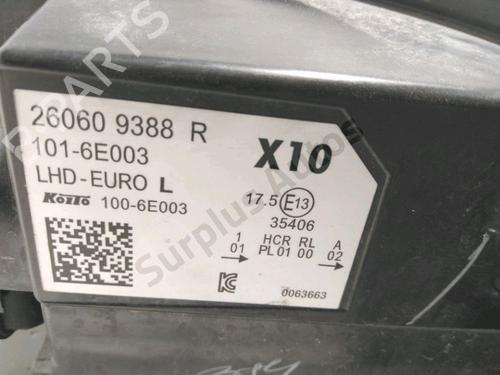 Left headlight RENAULT ZOE (BFM_) ZOE (BFMC, BFMD) | BP33816045C28 - Image 3