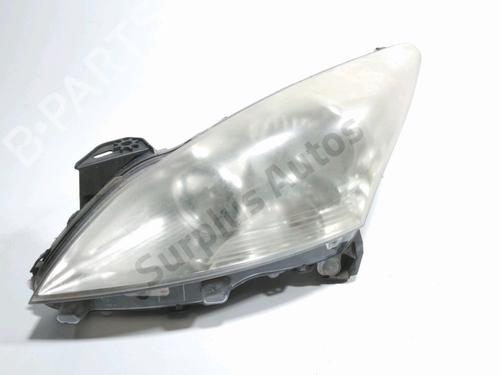 Venstre forlygte PEUGEOT 5008 (0U_, 0E_) 1.6 HDi (110 hp) 31636024