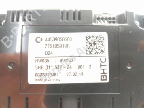 Climate control SMART FORFOUR Hatchback (453) 1.0 (453.042, 453.043) | BP30086078I5