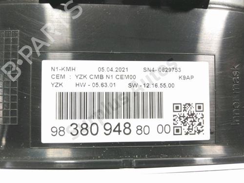 Instrument cluster PEUGEOT PARTNER Box Body/MPV (K9) 1.5 BlueHDi 100 | BP28230710C47 