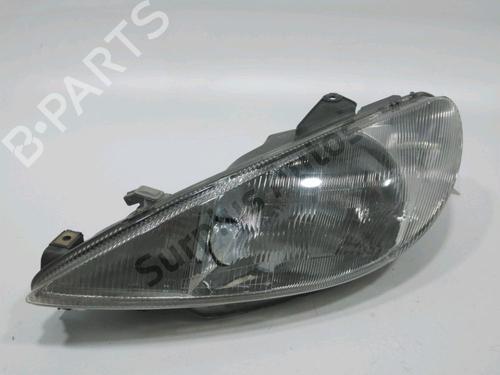 Venstre forlygte PEUGEOT 206 Hatchback (2A/C) 2.0 HDI 90 (90 hp) 31005332