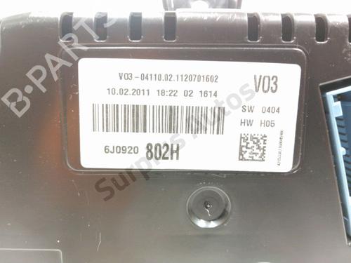 Instrument cluster SEAT IBIZA IV (6J5, 6P1) 1.6 TDI | BP28230757C47 