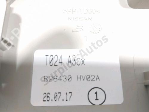 Interior roof light NISSAN QASHQAI II (J11, J11_) 1.5 dCi | BP28263929I8 