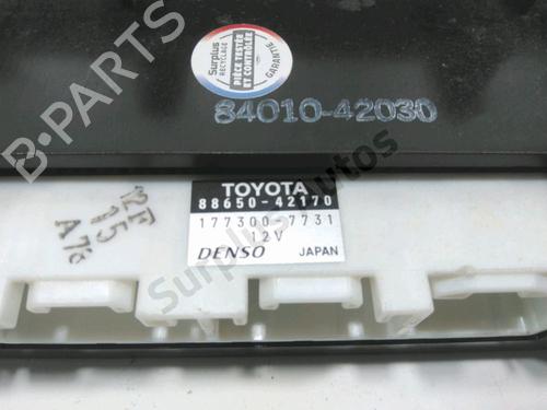 Climate control TOYOTA RAV 4 II (_A2_) 2.0 D 4WD (CLA20_, CLA21_, CLA20R, CLA21R) | BP32279671I5