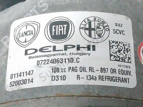 AC compressor FIAT 500L (351_, 352_) 1.6 D Multijet (199LYD1B) | BP37764585M34 - Image 5