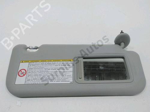 Used Right sun visor TOYOTA URBAN CRUISER (_P1_) 1.4 D-4D (NLP110_, NLP110R) (90 hp) 31002912