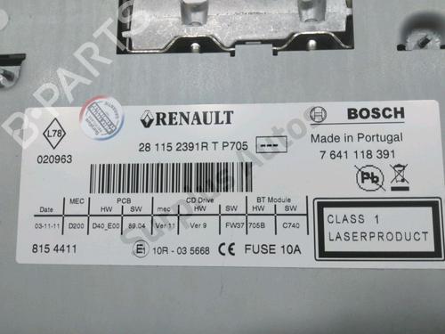 Radio RENAULT TWINGO II (CN0_) 1.2 16V (CN04, CN0B) | BP34616496E6 - Image 2