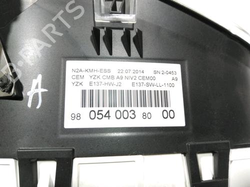 Instrument cluster PEUGEOT 208 I (CA_, CC_) 1.2 VTI 82 | BP28230440C47