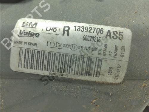 Right headlight OPEL CORSA E (X15) 1.3 CDTI (08, 68) | BP37786965C29 - Image 3