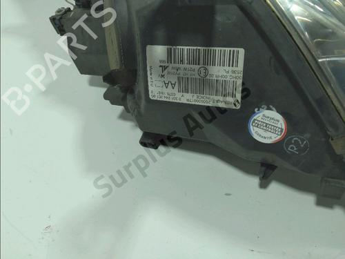 Left headlight RENAULT MEGANE III Hatchback (BZ0/1_, B3_) 1.5 dCi (BZ09, BZ0D, BZ1W, BZ29, BZ14) | BP33568990C28 - Image 3