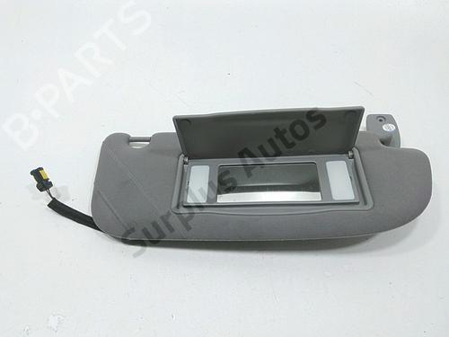 right-sun-visor-peugeot-607-9d-9u-2000-40214449 main image