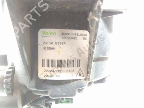 Right front fog light NISSAN QASHQAI / QASHQAI +2 I (J10, NJ10, JJ10E) 1.5 dCi | BP28265682C31 