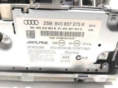 Display monitor AUDI A3 Sportback (8VA, 8VF) 1.2 TFSI | BP28229685C48 