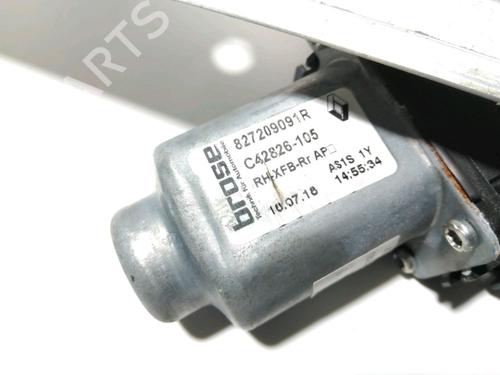 Rear right window mechanism RENAULT MEGANE IV Hatchback (B9A/M/N_)  | BP28250463C25 