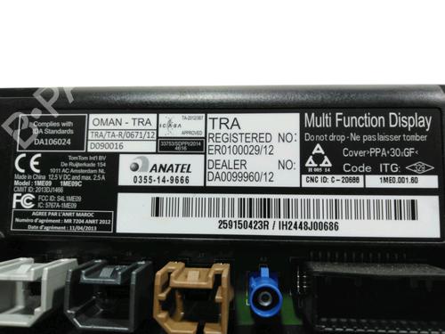 Display RENAULT ZOE (BFM_) ZOE | BP28229738C48 