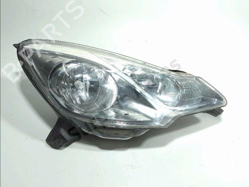 Faro derecho CITROËN C3 II (SC_) 1.4 HDi 70 (SC8HZC, SC8HR0, SC8HP4) (68 hp) 32356555